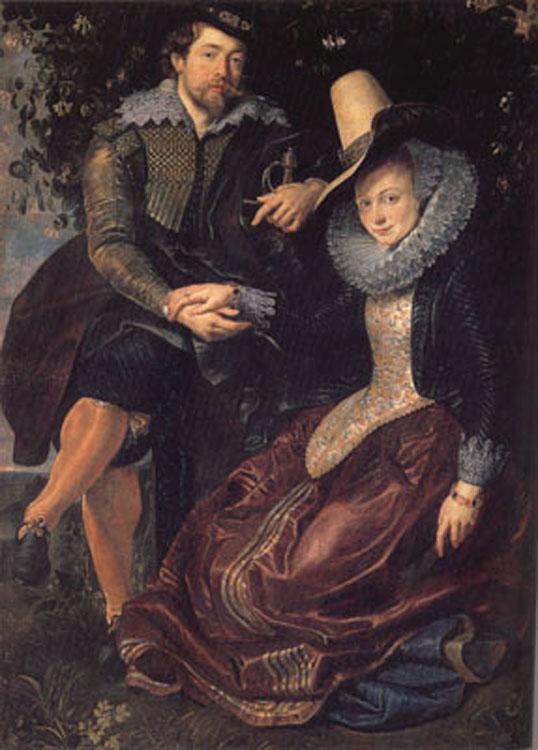 Peter Paul Rubens The Artist and his Wife in a Honeysuckle Bower (mk01) Germany oil painting art